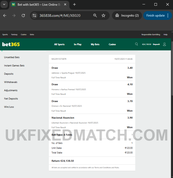 Sure Betting VIP Tips
