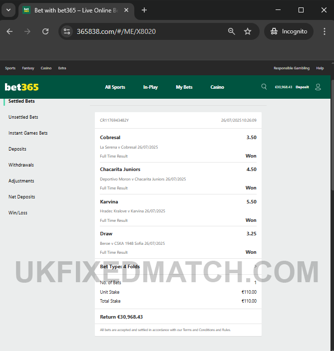 Sure Betting VIP Tips